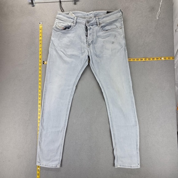Diesel Other - Diesel Jeans Mens 32x30 Blue Sleenker Skinny Stretch Light Wash Button Fly 009BJ